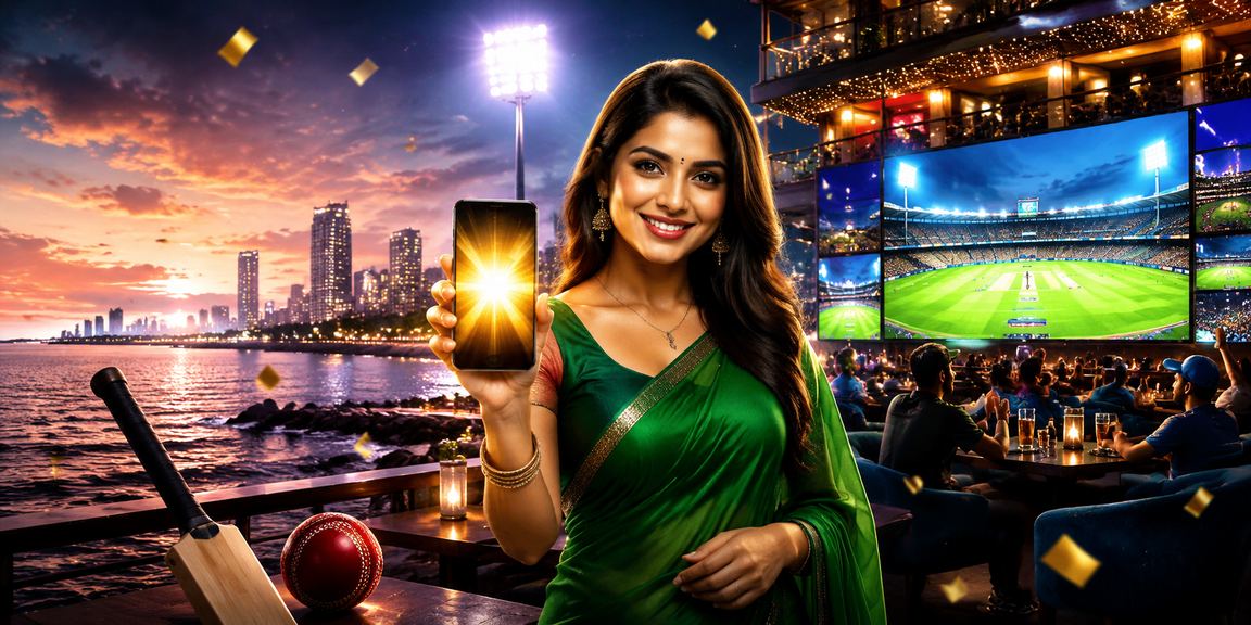 Cricket fans placing bets using mobile phones during match